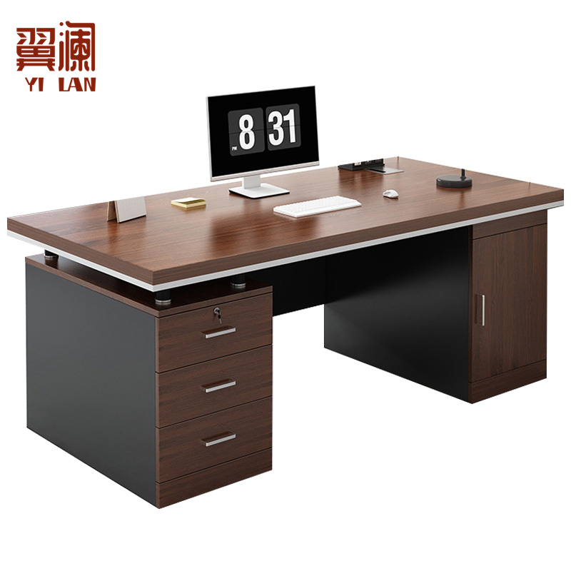 翼澜电脑桌 1.4m张高清大图