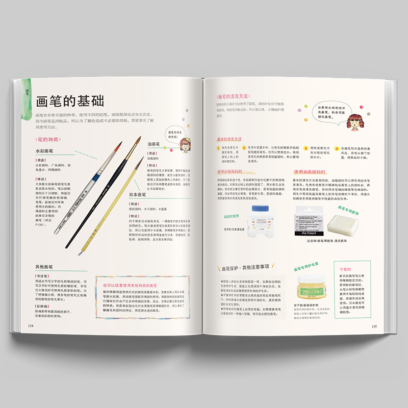 [正版]文具画材清单 450种选择使用指南 文创收藏控 爱用好物收录 文具好物清单大全 如何选用画具 教你选绘画工具选高清大图