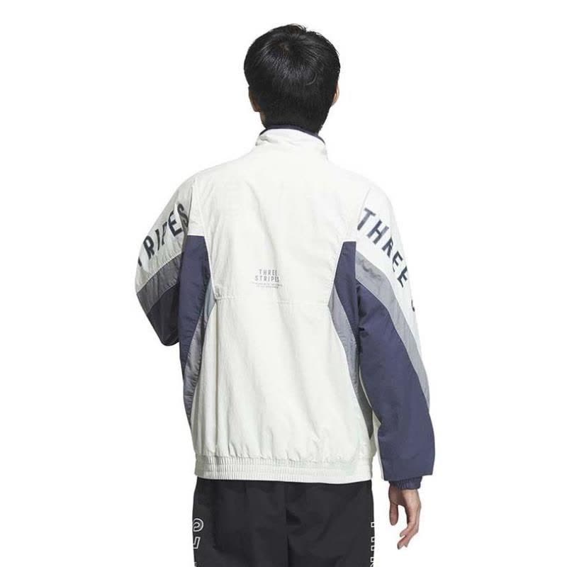 adidas/阿迪达斯外套运动休闲舒适梭织立领男装夹克IT4361 C图片