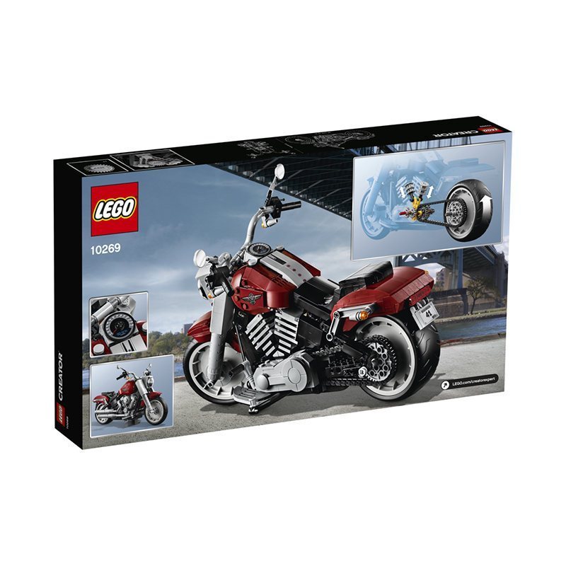LEGO乐高创意百变系列限量版10269哈雷摩托车16岁以上1023颗粒玩具