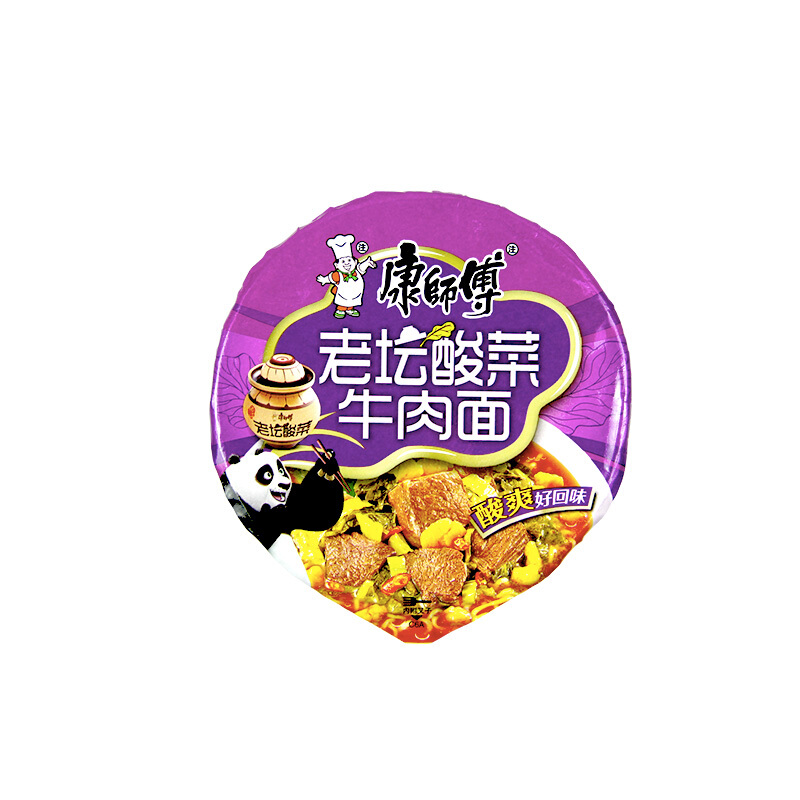 康师傅 开心桶酸菜牛肉 119g