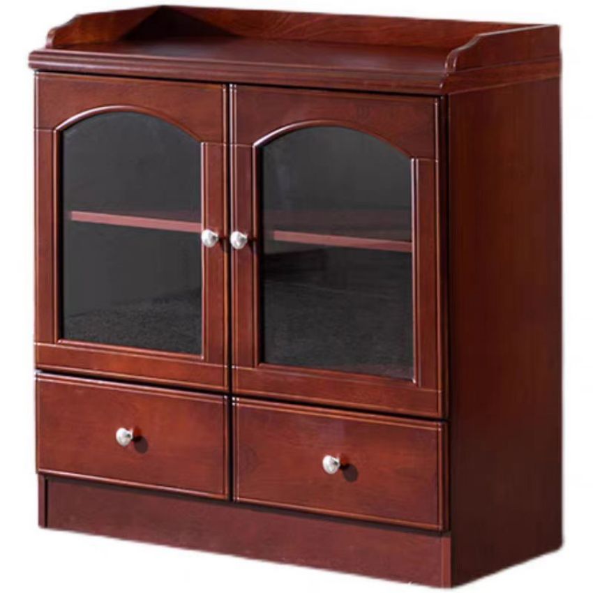 餐边柜 茶水柜 储物柜两门800*400*850mm个高清大图