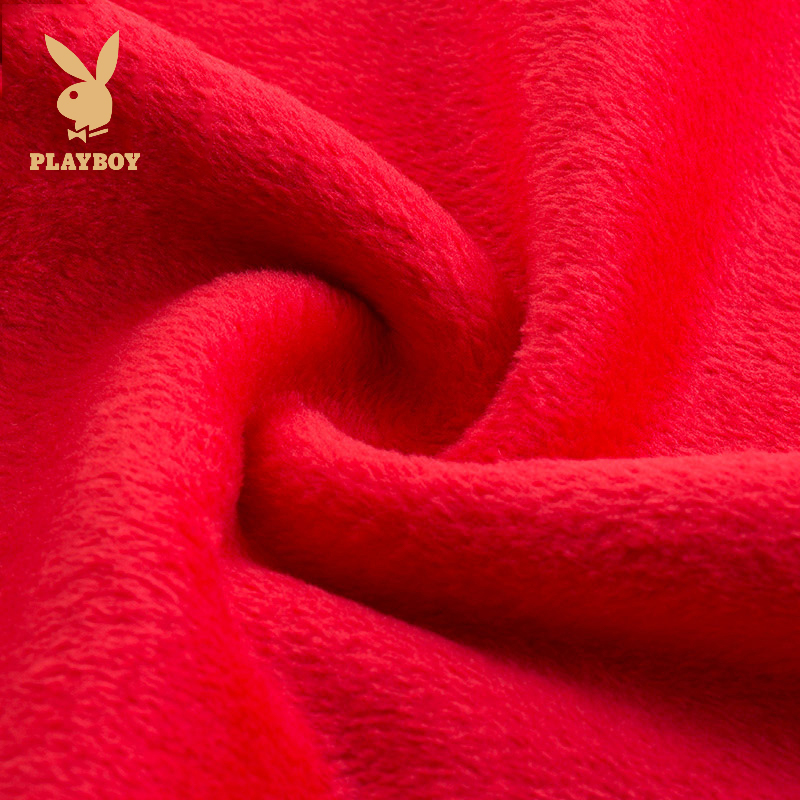 [断码清仓]花花公子男士女士保暖套装加绒加厚御寒秋冬打底情侣高清大图