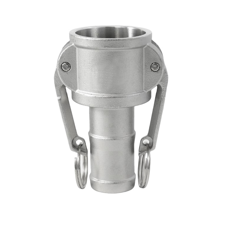 允诚 不锈钢扳把式快速接头 C-4 DN100 个高清大图