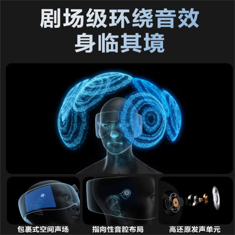 skg T5 睡眠眼罩 眼睛放松便携安睡眼罩 蓝牙音乐立体环绕遮光护眼仪 送男女朋友便携出游生日礼物高清大图