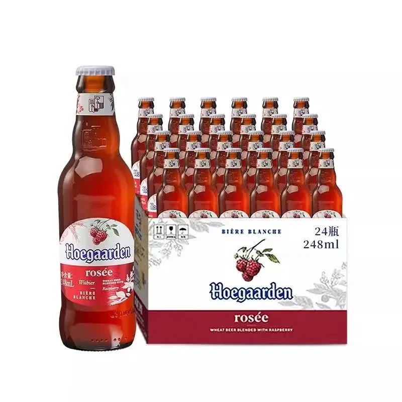 福佳玫瑰红啤酒新日期 比利时风味精酿啤酒果味啤酒248ml*24瓶装整箱低度女士酒