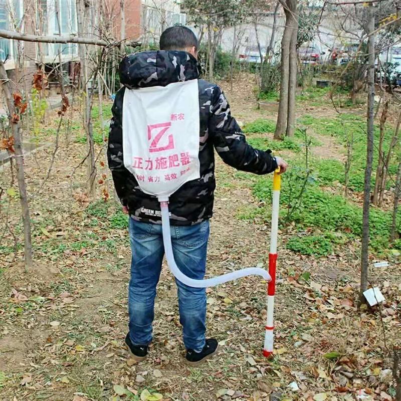便携式编织袋点肥器 玉米施肥神器农用多功能手动背负式施肥机点追溜肥器放下肥料人工