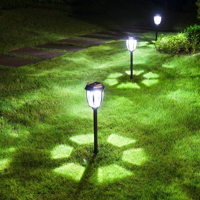 太阳能庭院灯户外别墅地灯家用 花园草地灯欧式led地插草坪灯
