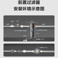 海尔(Haier)前置过滤器8T大通量家用顶配鲜活水40微米可视化双网自动反冲洗银河pro HQZ60-HFAZ26