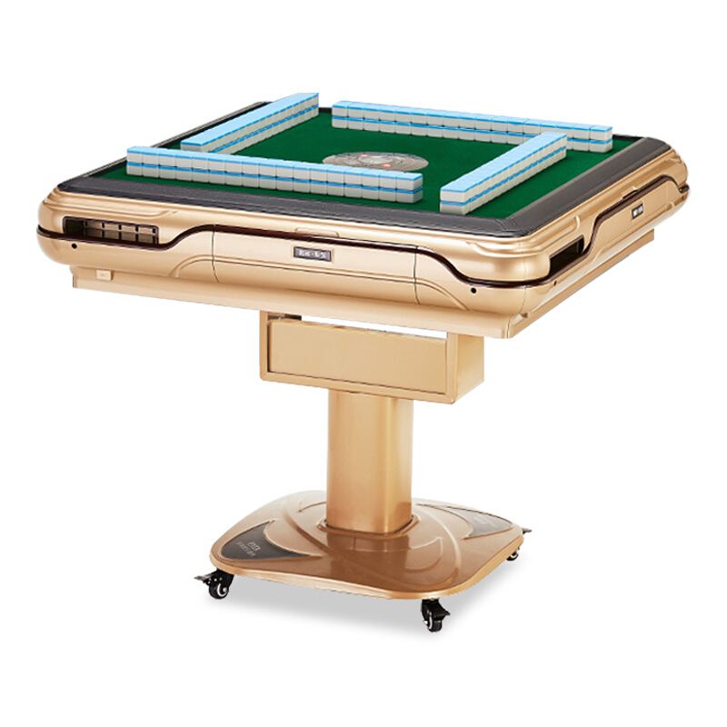 欧宝美麻将机全自动折叠电动麻将桌静音家用四口usb麻将机视频