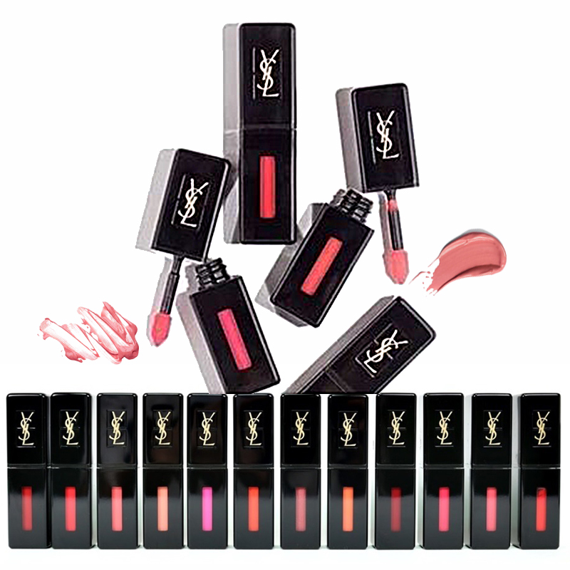圣罗兰(YSL)黑管镜面唇釉5.5ml 一支难求 #403樱桃粉 唇彩高清大图