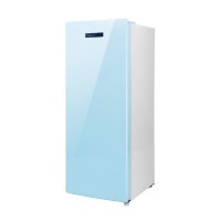 海尔（Haier）151升侧开门智能变温 冷冻冷藏母乳冷冻柜 风冷无霜立式小冰箱冷柜 BD-151WMY