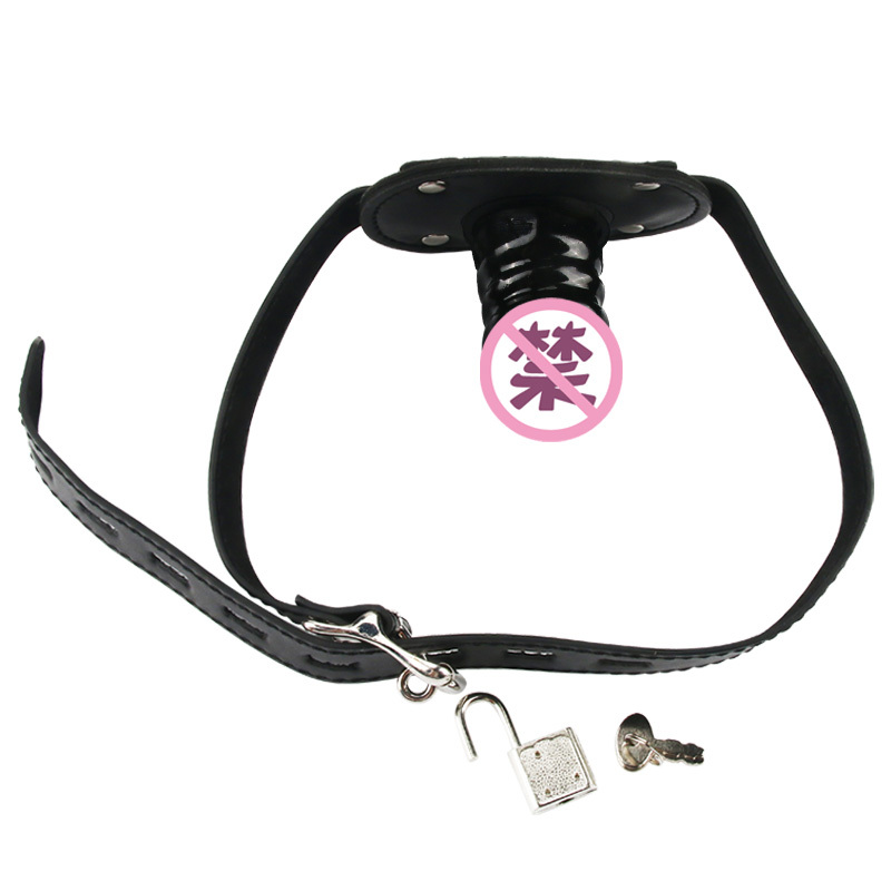 口塞深喉张口器强制口枷另类玩具性工具情趣用品情侣系列sm刑具女 软胶材质[粉色]