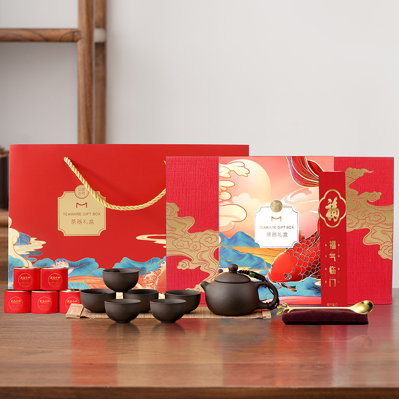 沏一杯茶 福满堂-茶具礼盒套装 PZL-305