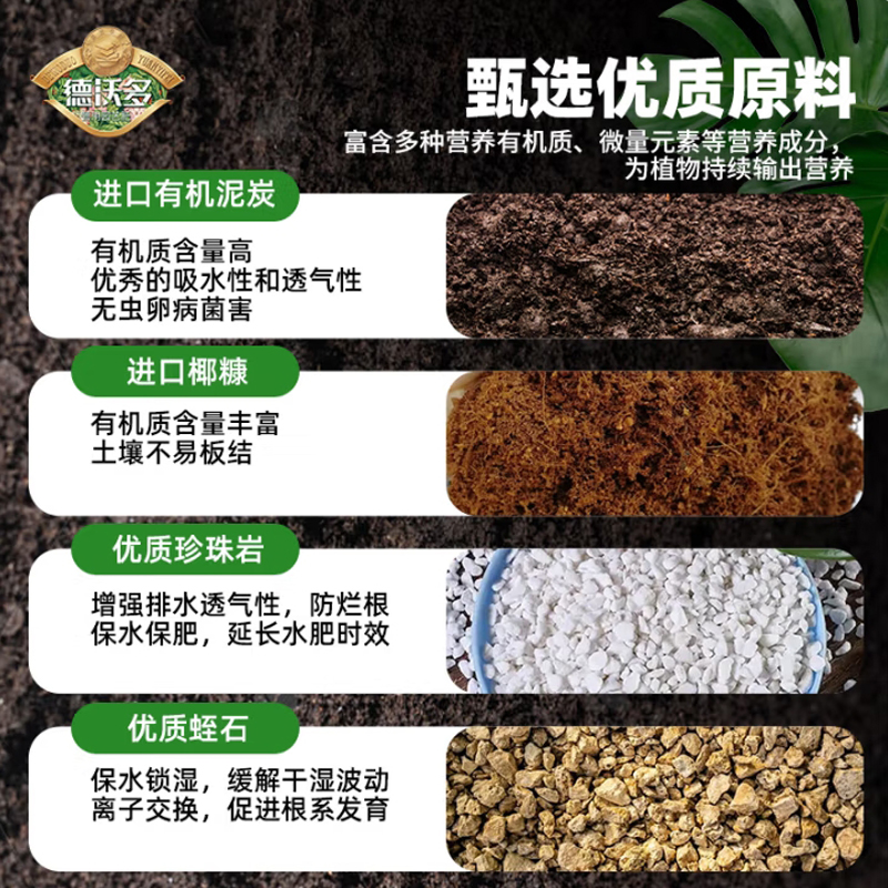 营养土/ 德沃多/ 50L(通用型)高清大图