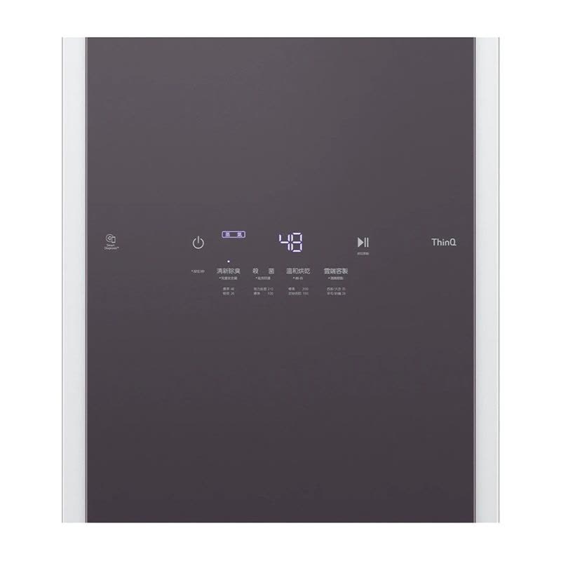 LG S3CW新款韩国原装进口 智能wifi远程控制 蒸汽除菌 去味除皱 轻柔烘干 室内除湿 智能衣物护理机干衣机挂烫机图片