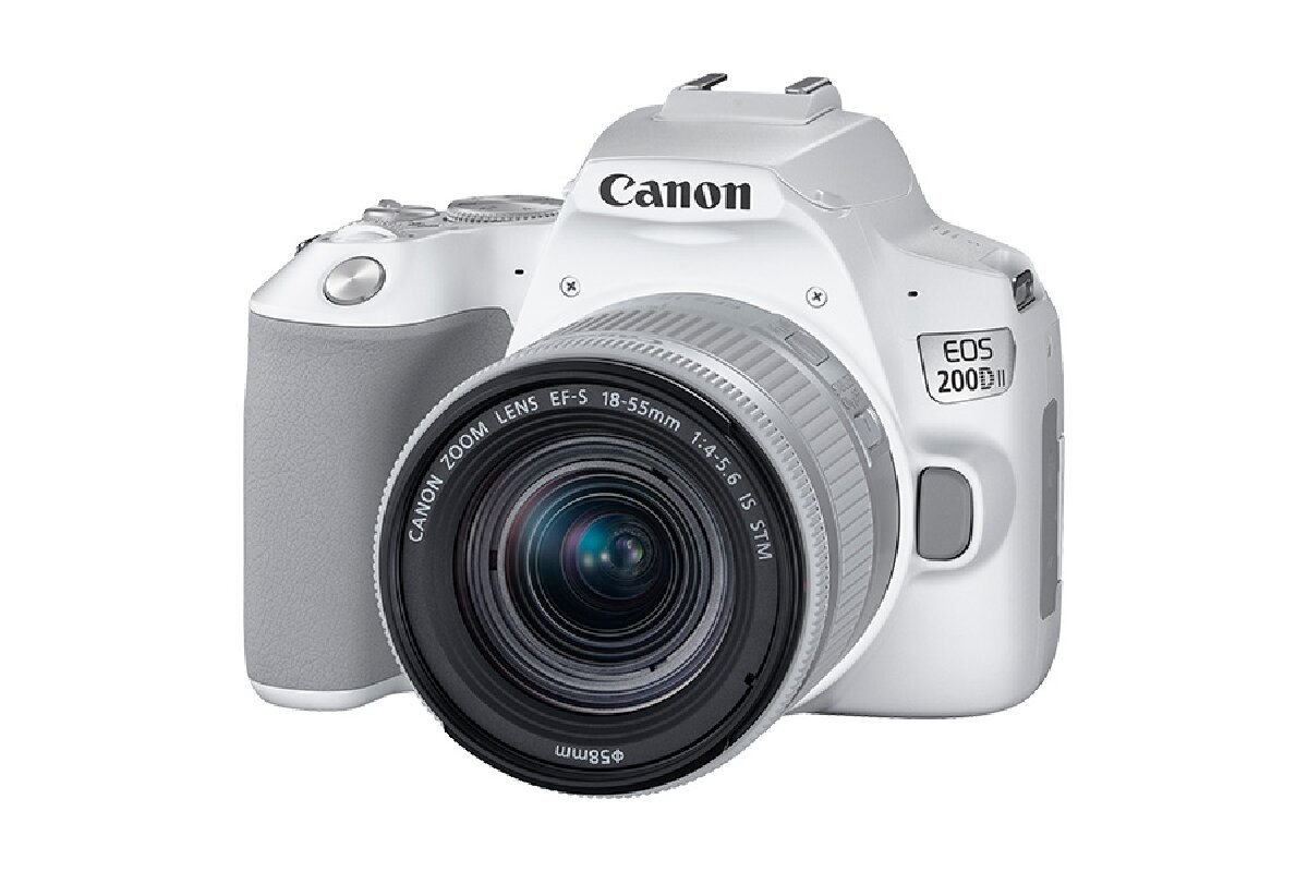 佳能入门级单反200DII (18-55)白色 套机高清大图
