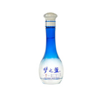 洋河蓝色经典梦之蓝M1 45度 瓶装 100ml绵柔型白酒小瓶酒版粮食收藏