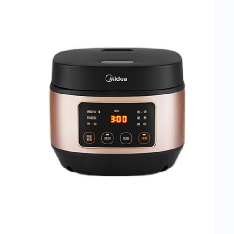 美的(Midea)AFB3061R智能多功能电饭煲 家用快速煲汤煮粥柴火饭3L焖香黑晶聚釜内胆预约