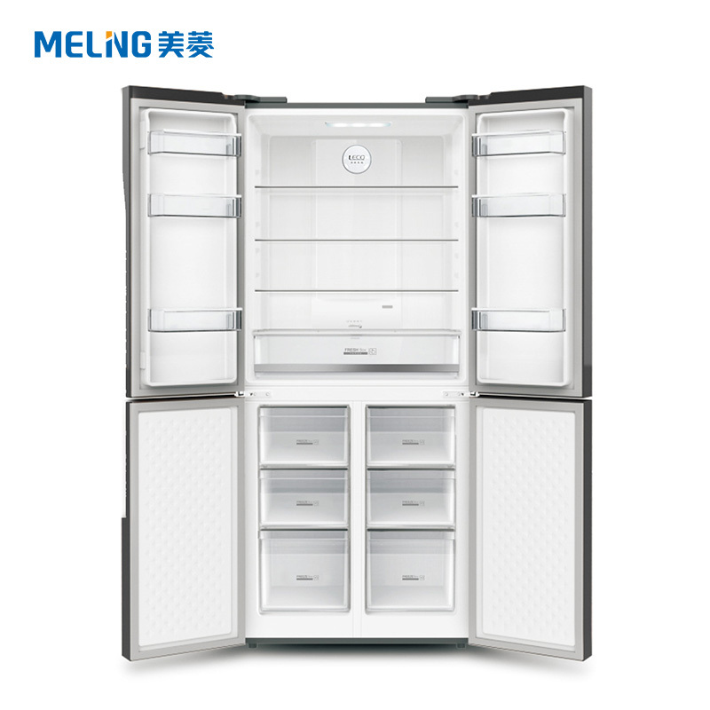美菱(MELING) 452升 十字对开门多门冰箱 一级能效 0.1度双变频 风冷无霜冰箱BCD-452WP9B