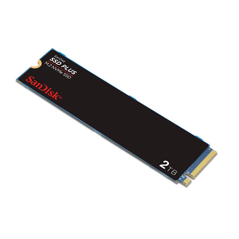 闪迪(SanDisk)2TBSSD固态硬盘M.2接口NVMe协议PCIe3.0加强版稳定兼容笔记本台式固态硬盘|西部数据