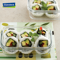 三光云彩(GLASSLOCK)耐热钢化玻璃保鲜盒七件套 GL10-7ABC饭盒套装1900ml+1100*3+400*3