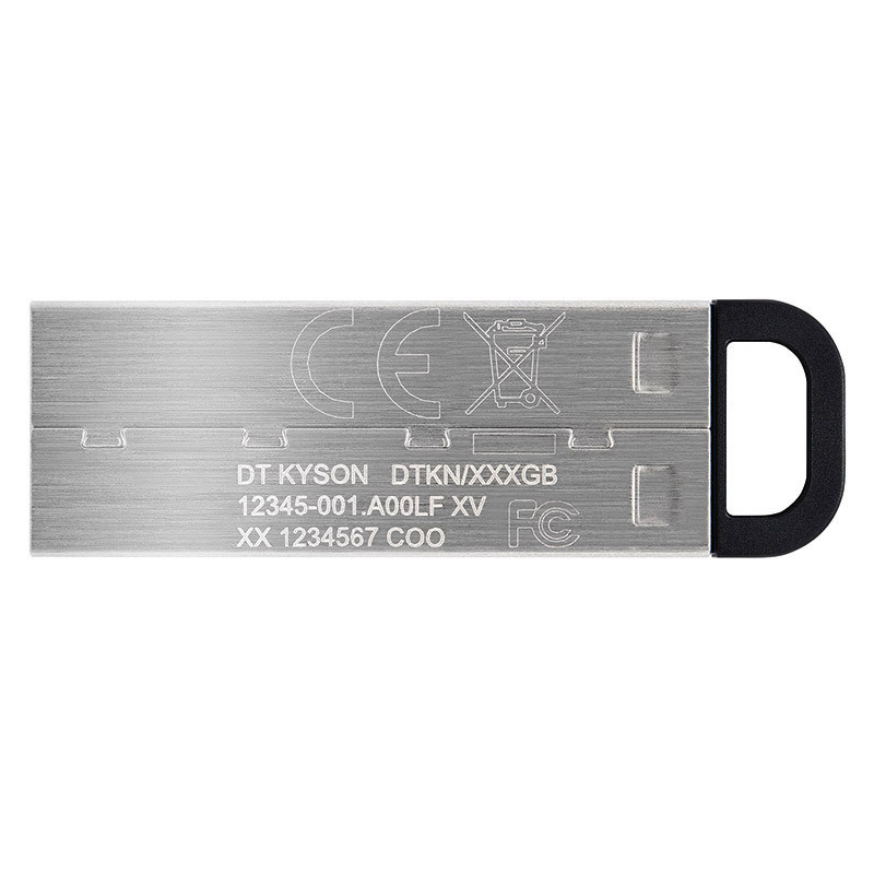 金士顿优盘256GB USB 3.2 Gen 1 U盘 DTKN 金属外壳 读速200MB/s