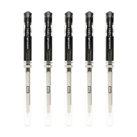 三菱（uni）UM-153耐水速记中性笔1.0mm 签字笔书写顺滑 双珠水笔 黑色 10支装