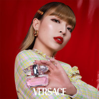 VERSACE 范思哲香恋水晶/晶钻粉钻女士香水90ml简装 花果香调 持久清新留香