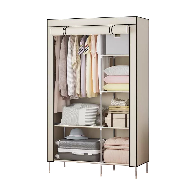 合祥源 QYG-01 简约衣柜 1050*450*1700mm 单位:组高清大图