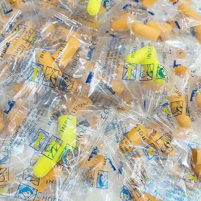 老管家 酒店一次性独立包装隔音耳塞防噪睡眠专用耳塞 100枚高清大图