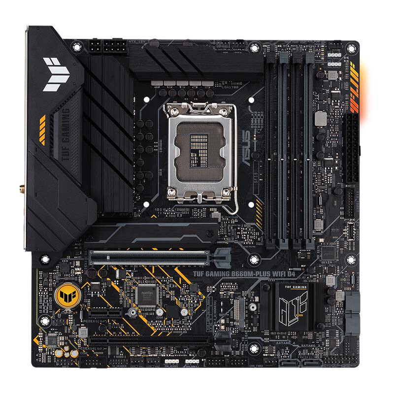 华硕(ASUS)TUF GAMING B660M-PLUS WIFI D4主板 支持Intel十二代CPU