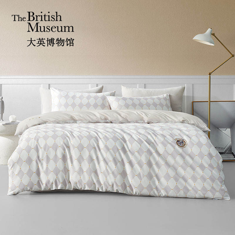 大英博物馆 爱丽丝漫游奇境系列皇家童话纯棉四件套高清大图