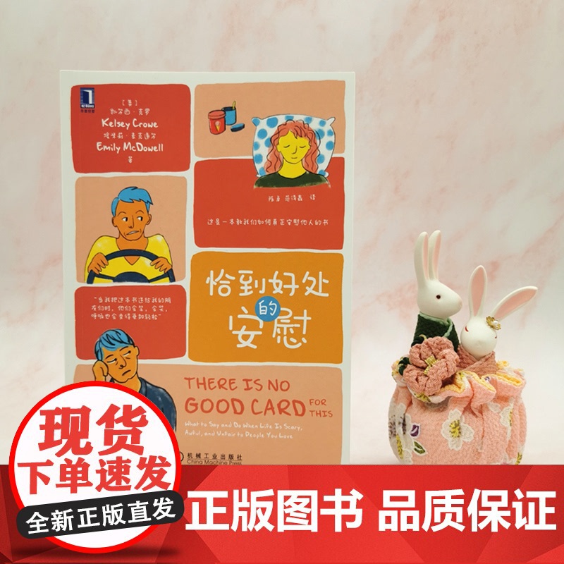 恰到好处的安慰 社会科学 心理学 机械工业出版社 正版书籍 这是一本教我们如何真正安慰他人的书籍 更好帮助他人高清大图