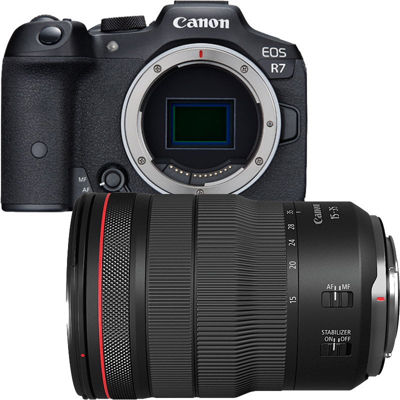 EOS R7机身+RF15-35mm F2.8 L IS USM