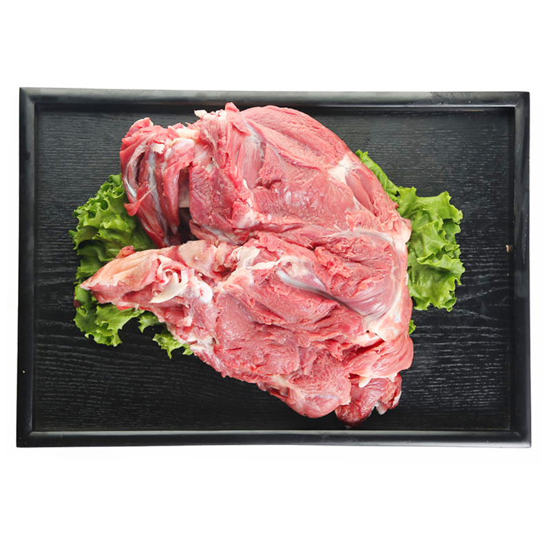1920 宁夏西吉 原切去骨羊后腿肉 冷冻 国产草饲 品质羔羊 煎炒炖 羔羊去骨后腿肉2斤