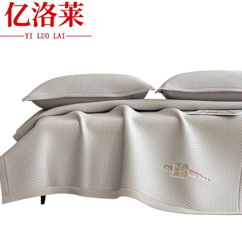 亿洛莱 凉席两件套0.9m 套高清大图