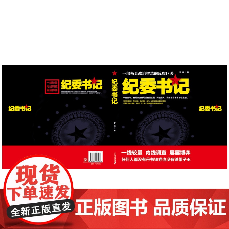 纪委书记 罗晓 21世纪出版社 正版书籍高清大图
