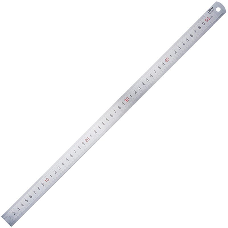 50cm塑料直尺10个 透明长尺 厘米尺 刻度尺 尺