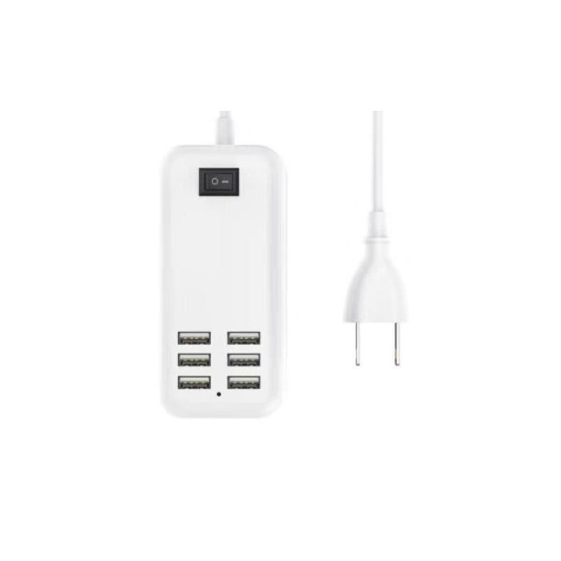4usb/6usb快充安卓手机快速充电器头通用苹果华为vivo插头快充3a|6USB口