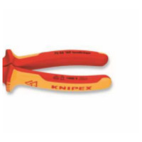 凯尼派克 KNIPEX 70 06 160160mm斜口钳(镀铬头,双色双重材料绝缘手柄,1000V)