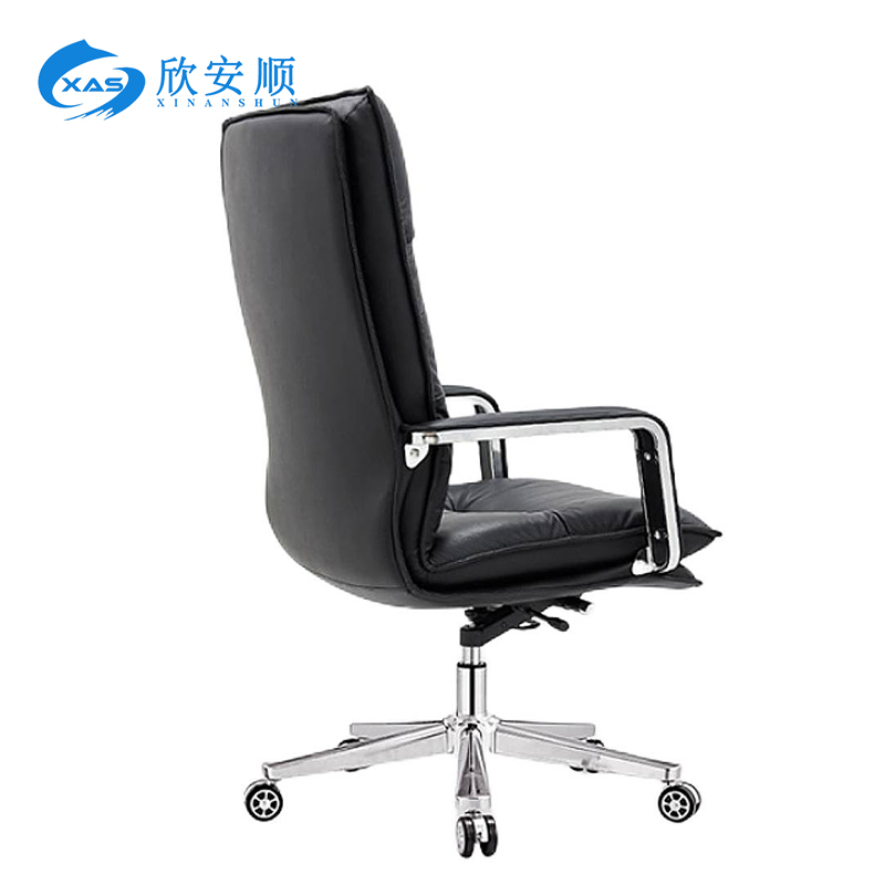 欣安顺 休闲皮椅 XAS-BGY02/把高清大图