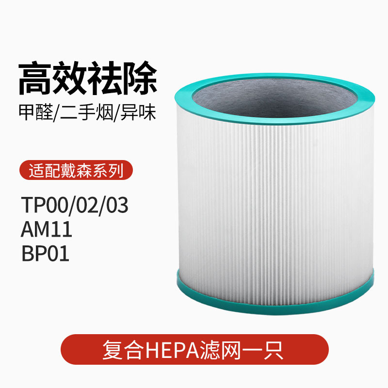 适配Dyson戴森空气净化器滤网TP00/02/03 AM11 BP01 [复合滤芯]高清大图