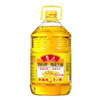 鲁花5S压榨一级花生油5.436L 特香纯正 食用油 花生油