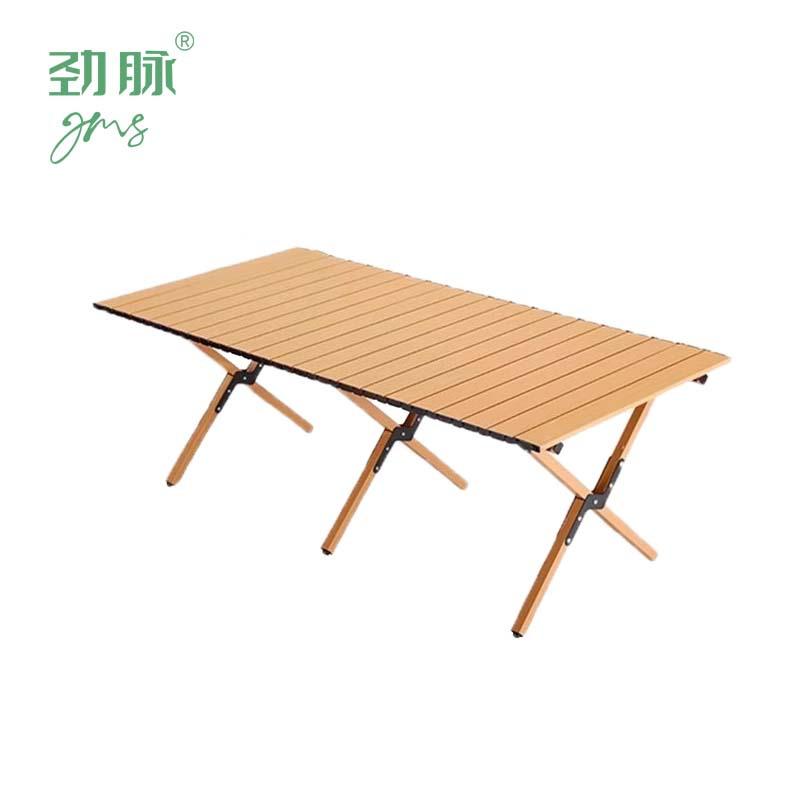 劲脉 户外折叠桌椅 大号桌120cm+中号椅*6 套高清大图