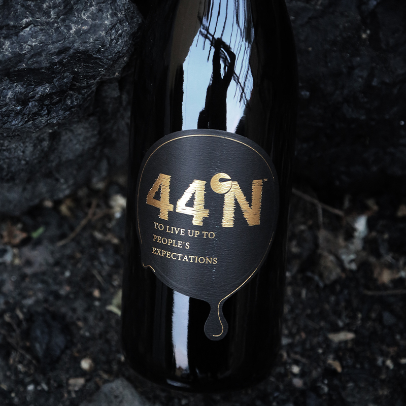 44°N精选干红葡萄酒礼箱750ML*6瓶/赠意大利水晶醒酒器