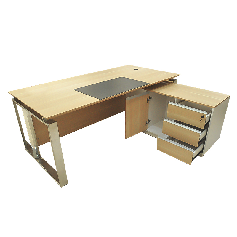 鸿业盛大FSH85-0171 办公家具 电脑桌简约现代2米小班台主管桌经理桌办公桌2000L*1000W*750H高清大图