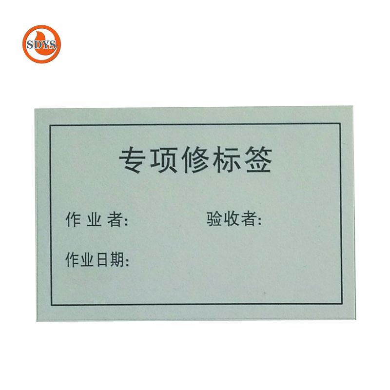 SDYS 不干胶标签 60*40mm 个