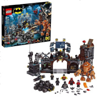 LEGO乐高 超级英雄系列76122 泥脸侵袭蝙蝠洞 拼插积木玩具