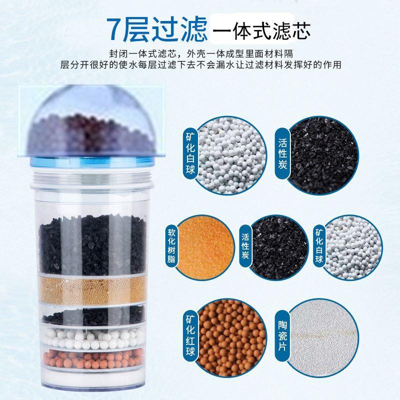 迷你饮水机可加热冷热两用台式净水桶制冷机过滤器配套温热桌面 备用过滤芯